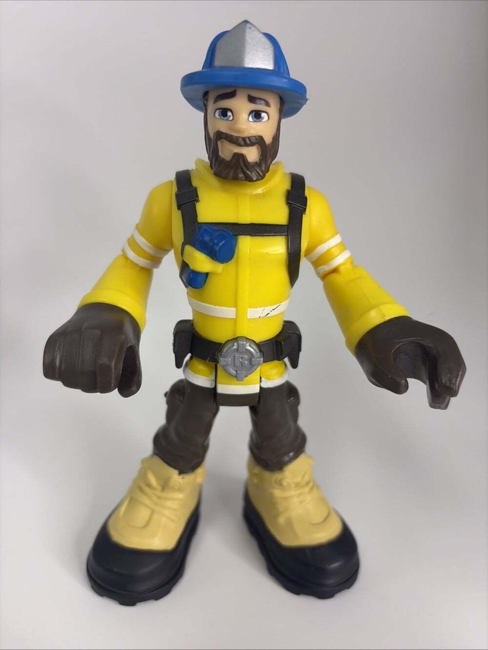 FORREST FUEGO Rescue Heroes Firefighter Fisher Price Action Figure Mattel